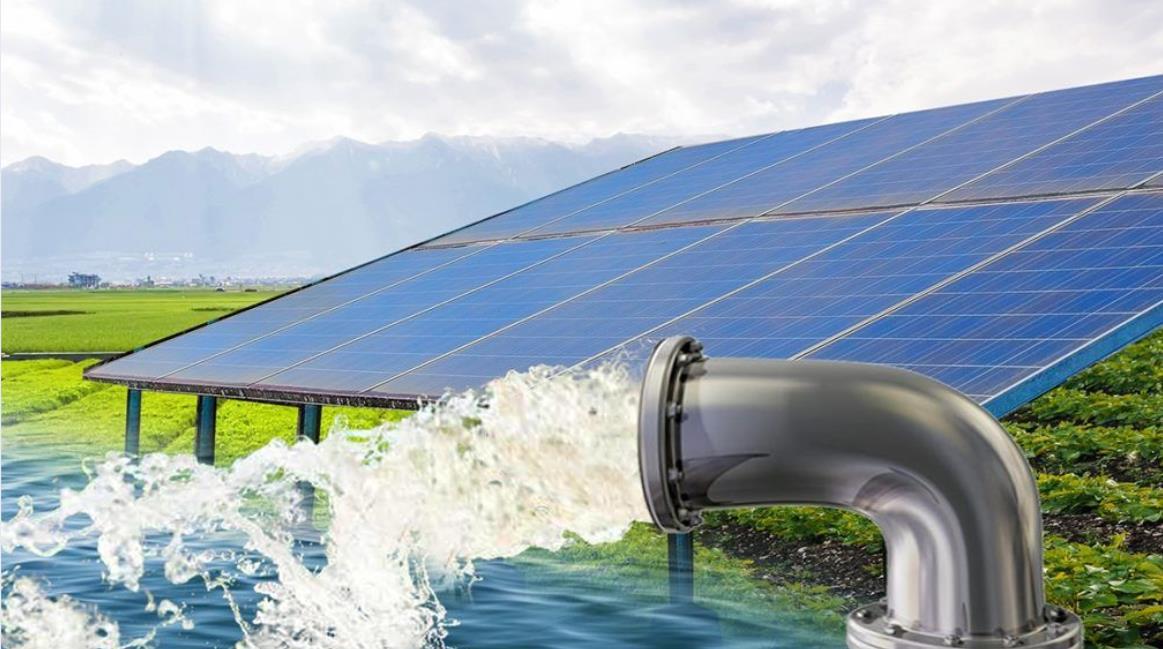 Solar water pump and tank